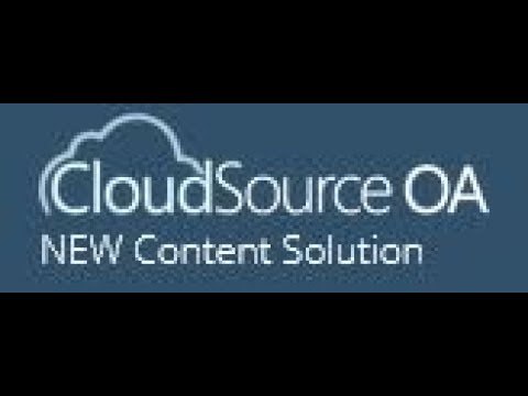 Quick Introduction to CloudSourceOA