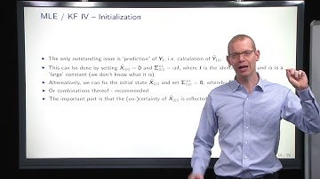 02417 Lecture 12 part D: Maximum Likelihood with Kalman filter