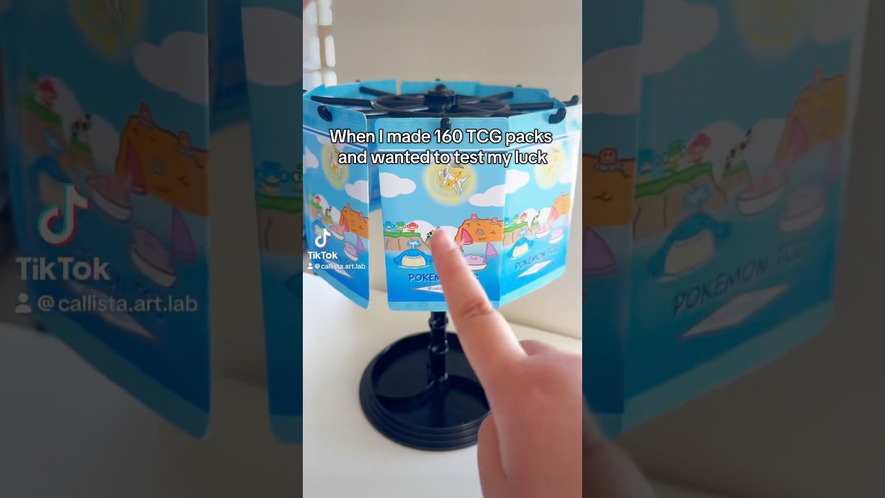 How is my luck on TCG packs? 