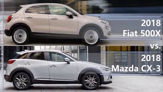 2018 Fiat 500X vs 2018 Mazda CX-3 (technical comparison) Fiat 500x Model Comparison