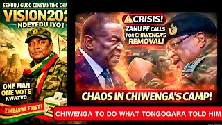 [ BREAKING] Chaos in Chiwenga's Camp Ma1 vs Mnangagwa 
