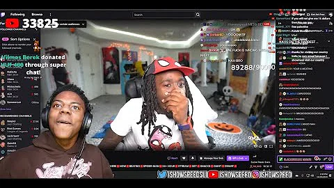 ishowspeed called nig**r to kai cenat on his Twitch stream😂😂(full clip)