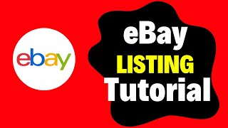 eBay Listing Tutorial for Beginners in 2024 : Listing on eBay in 5 Minutes screenshot 4