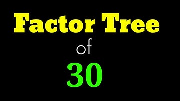 Factor Tree Of 30
