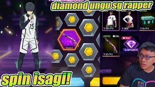 BOCORAN SG RAPPER RILIS DIAMOND UNGU! SPIN ISAGI PART 2! #pesta9 #freefire