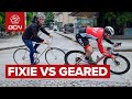 Fixie vs geared which bike is fastest for city riding
