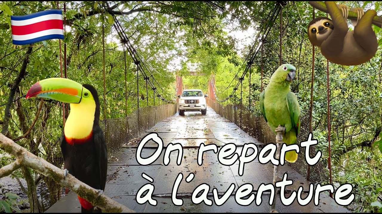#35 On vous emmène en immersion au COSTA RICA - De l'aventure et des animaux partout!