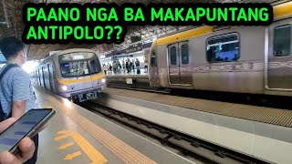 CLOUD 9 ANTIPOLO CITY ROAD TRIP via MRT / LRT