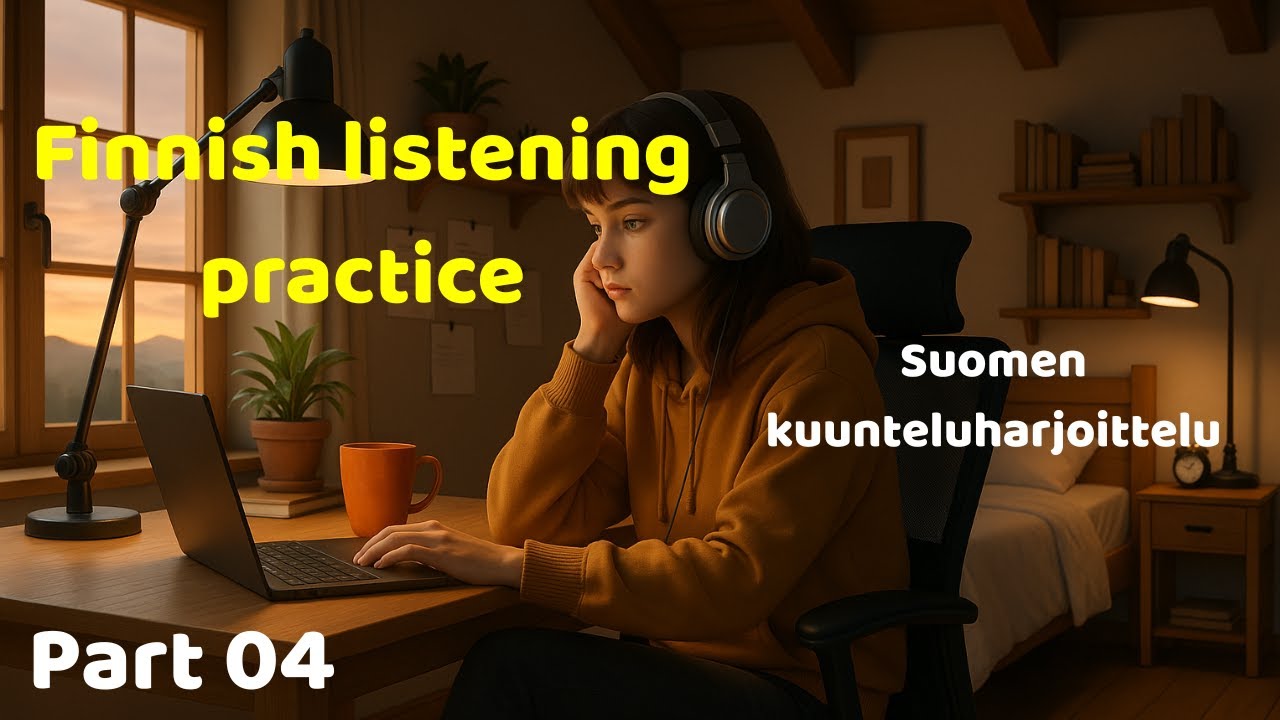 Basic Finnish Listening Practice | Perus suomen kielen kuunteluharjoitus: Maisan päivä.