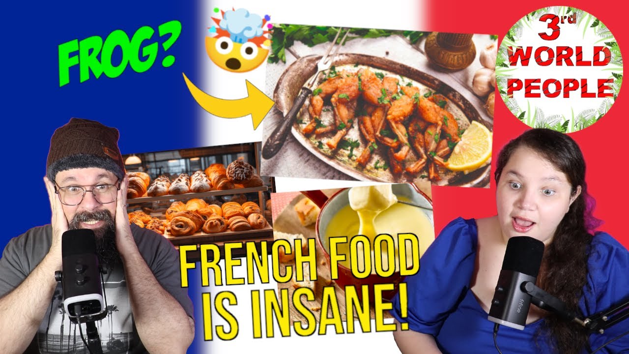 3rd WORLD PEOPLE REACT: FRENCH FOOD IS MIND-BLOWING! | FRANCE REACTION