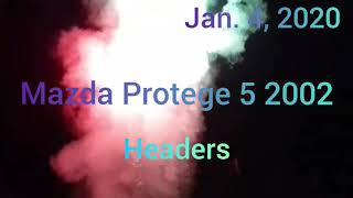 Installing headers into my Mazda Protege5 2002