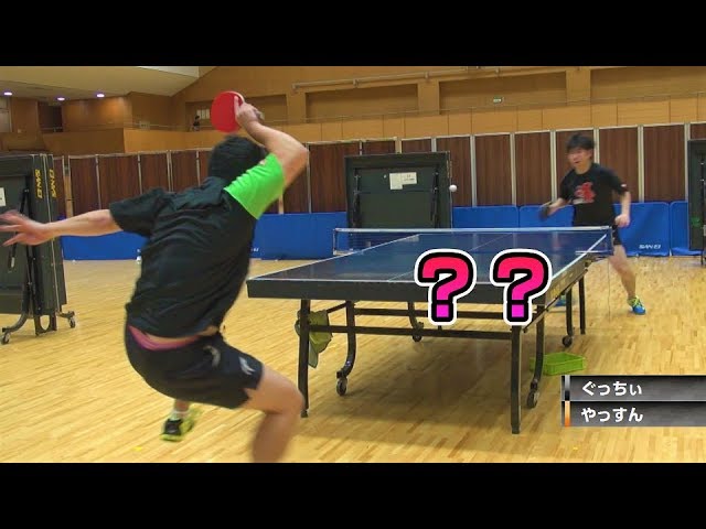 激闘バトル】ぐっちぃVSやっすん【卓球知恵袋】Table Tennis - YouTube