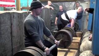 Rob Orlando at the Vikingfest Strongman Competition