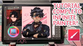 TUTORIAL INFINITE PAINTER ATUALIZADO! COMO CAMADAS, DPI, BRUSHES, ATALHOS, DICAS E ETC | TAB S6 LITE