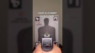 Sight alignment, sight picture crash course. #rangeday #2ndamendment #concealedcarrynation