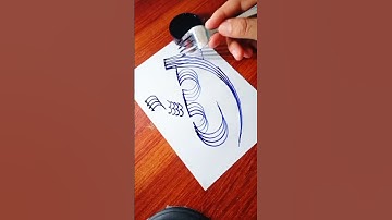 Allah Name Calligraphy with Spoon | Amazing Art Idea 🥄✨