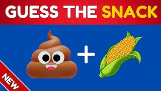 Guess the WORD by Emojis - Snack & Candy Edition