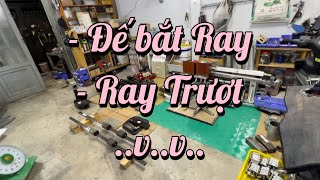 Ray Trượt ; Đế Bắt Ray [23\/9\/2025] Lh:0964.7474.90 #cnc #cncmachine #diy #machine #hangbaithaomay
