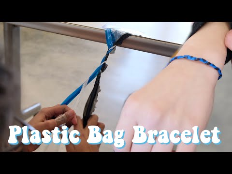 Recycled Plastic Bag Friendship Bracelets < Craftidly