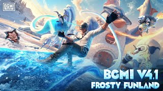 BGMI Winter Mode Live Stream ❄️ New BGMI Update India update 4.1