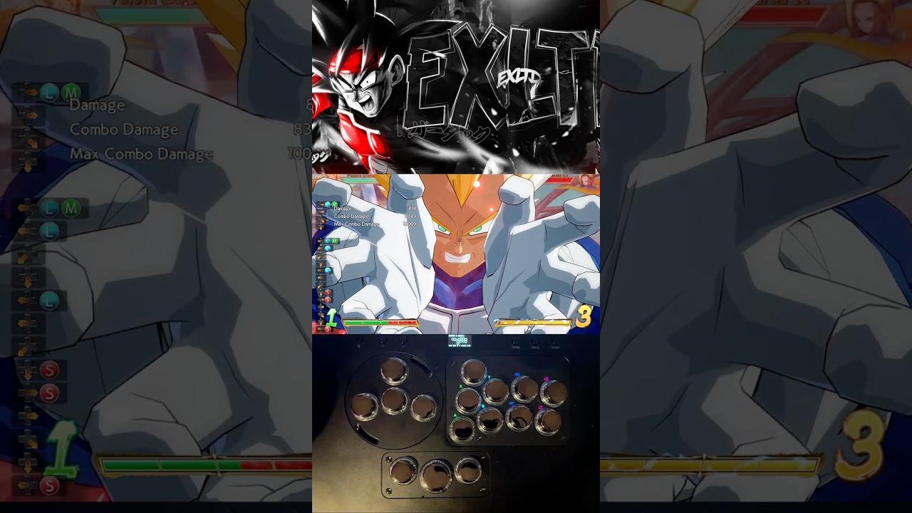 SSJ Vegeta’s Technique™ Combo 🐉 – DBFZ v1.40 Patch 