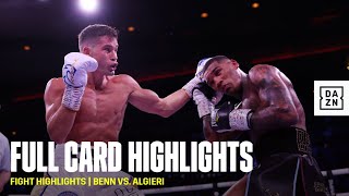 FULL CARD HIGHLIGHTS | Conor Benn vs. Chris Algieri