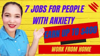 7 Stressfree Workfromhome Jobs For People With Anxiety That Pay Up To $400 Per Project
