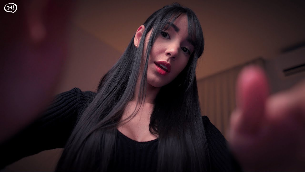 ASMR | receba carinho até pegar no sono com som de lareira realista 🔥 [NO TALK] ♡ 4K 