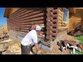 Log rot full log removal by expert log master nick smith from log masters restorations