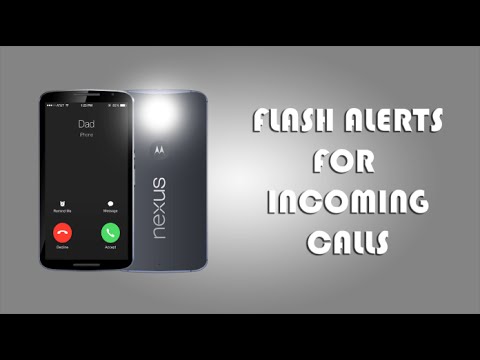 How To Activate Android’s Camera Flash As Incoming Call Notification