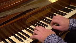 Square Piano Frederick Beck 1787, Johann Christian Bach: Keyboard Sonata op. 17 No.4 in G Major