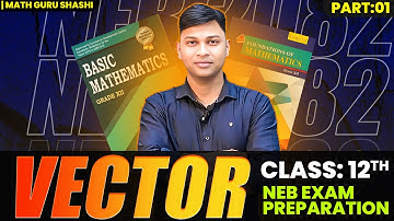 PRODUCT OF VECTORS | Part 1 | NEB-2082 | Class 12 NEB | Shashi Sir