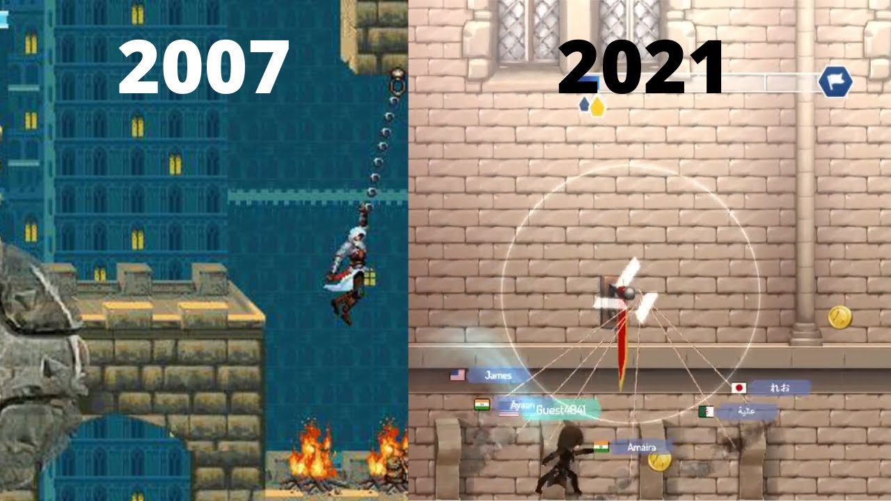 Is there any way to play old games on a smartphone like Assassin's Creed 1  (7GB) or 2 (8GB) because the new mobile can handle 13GB above games like  Genshin Impact? - Quora