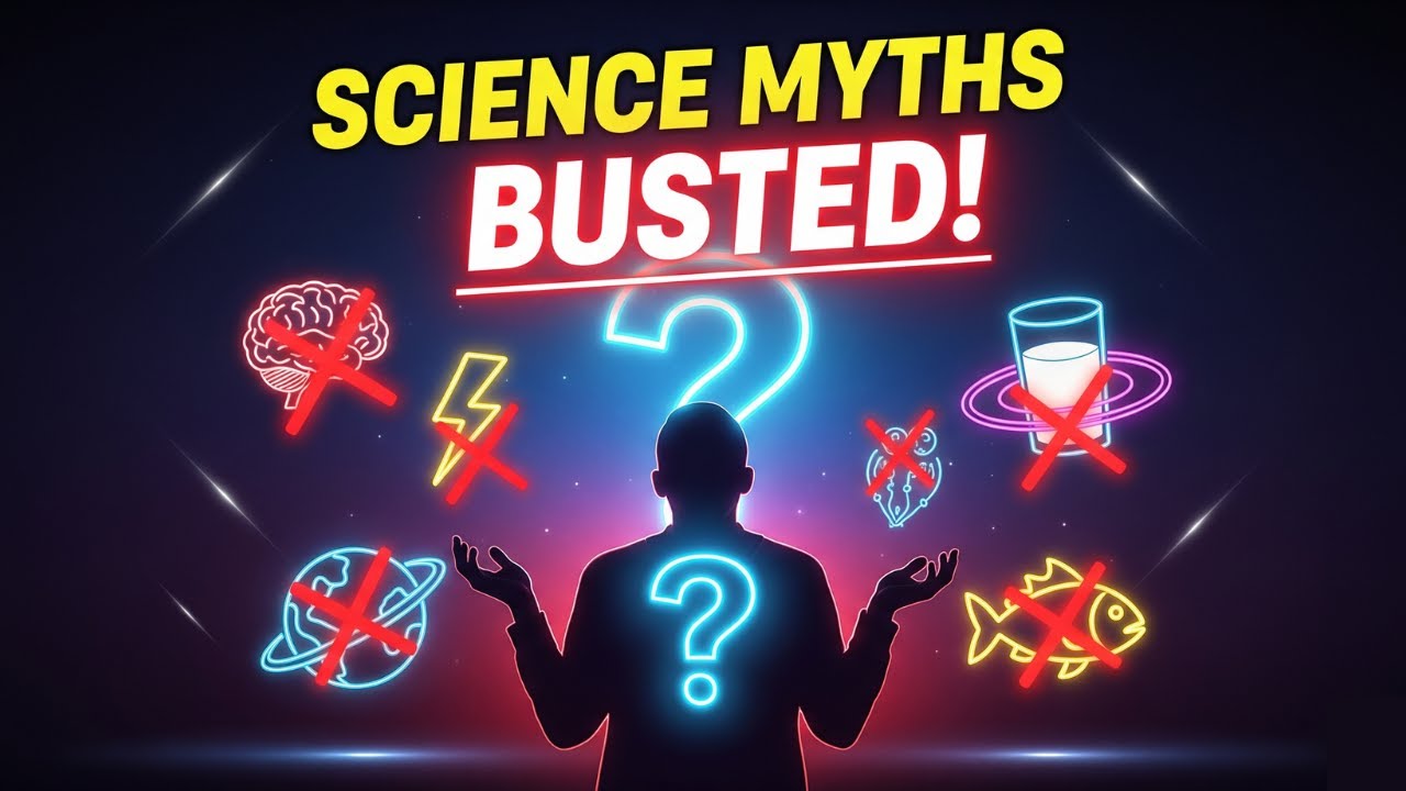 Top Everyday Science Myths Busted 🔥 | You Won’t Believe #4! | Science Learning Institute