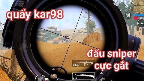 PUBG Mobile - Quẩy Sniper Map Sa Mạc | Gặp 2 Team Combat Cực Đau Đầu Như Không Hồi Kết