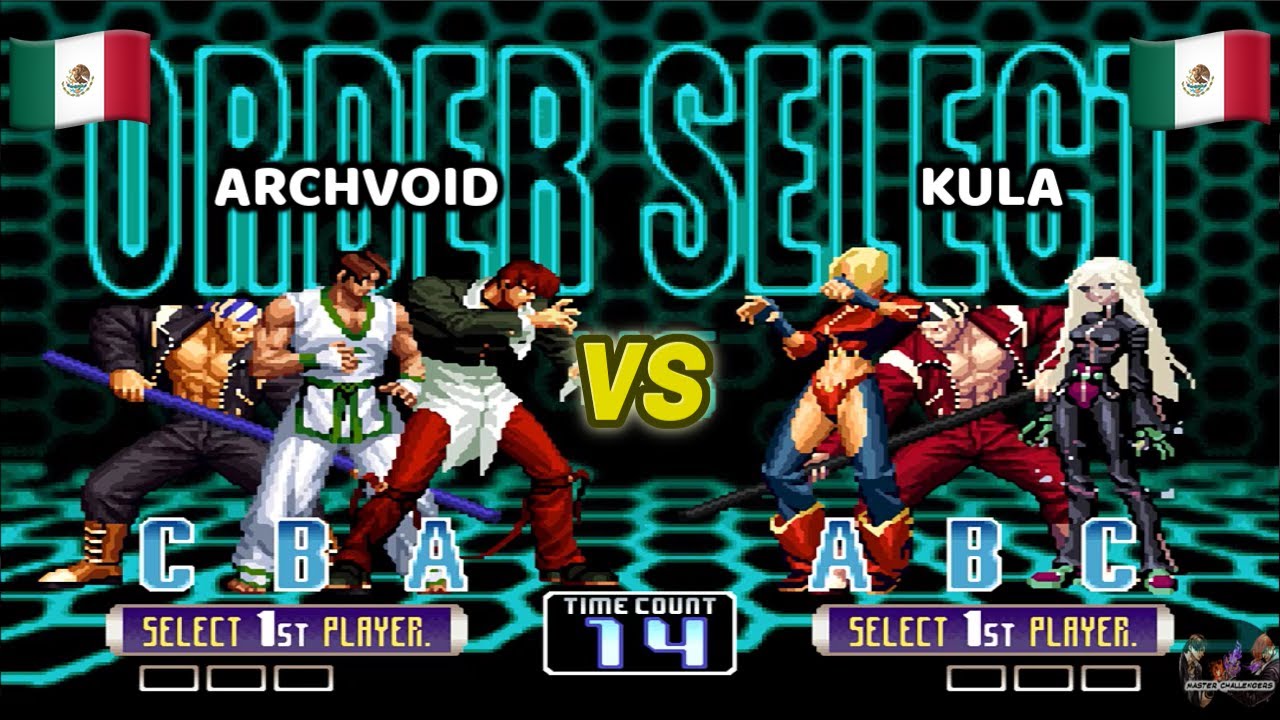 KULA SE PONE SERIO ANTE DURO RIVAL DE FIGHTCADE KOF 2002