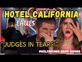 UNBELIEVABLE Filipino Boy Makes Judges CRY With Emotional Hotel California Cover Golden Buzzer UNBELIEVABLE Filipino Boy Makes Judges CRY With Emotional Hotel California Cover Golden Buzzer