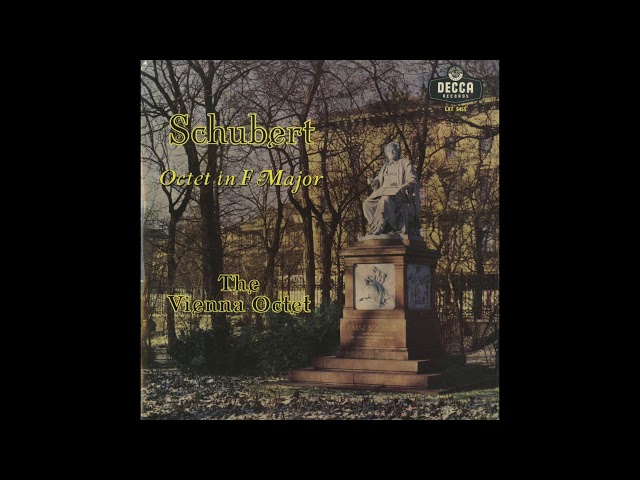 Silent Tone Record/シューベルト：八重奏曲/ウィーン八重奏団/英DECCA