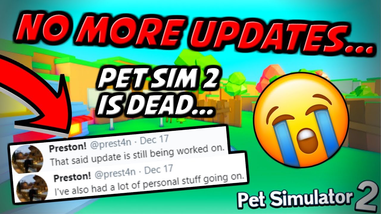 Pet Simulator 2 Will Not Survive If Preston Does Not Do This Pet Simulator 2 Roblox دیدئو Dideo - roblox pet simulator 2 codes list