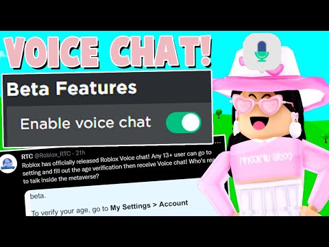This game has VOICE CHAT! Talk to random ROBLOX players! 
