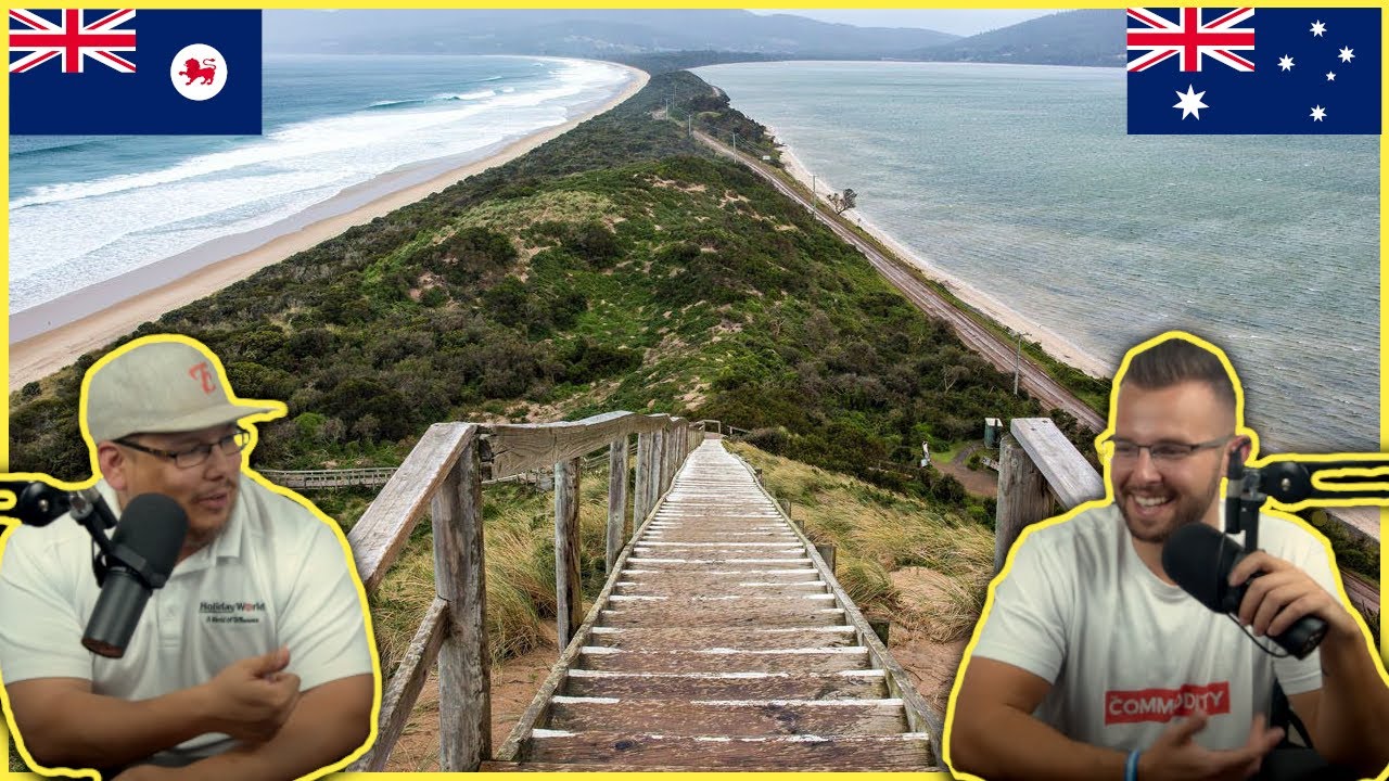 Americans React To Australia Tasmania Best Place To Stay Youtube 