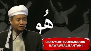 Ikhlas itu aktiviti hati - Syeikh Rohimuddin An Nawawi Al Bantani