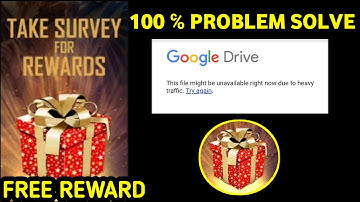 Take Survey Problem Solve Free Fire || Take Survey Error Problem || Free Fire New Event