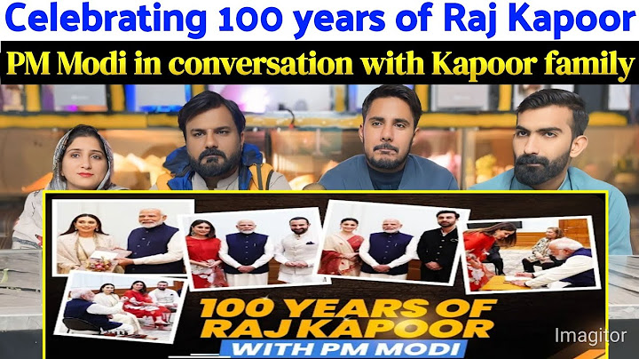 Celebrating 100 years of Raj Kapoor: PM Modi in conversation with Kapoor family