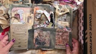 GRUNGY File folder and journal sets ~ and a few GRUNGY TIPS (Sold, thank you!)