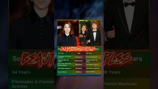 Sofia Coppola VS Thomas Mars  | Age, Net Worth, Spouse, Instagram 🔥 Celebrity Comparison Shorts Details