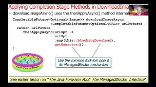 The Java CompletableFuture ImageStreamGang Case Study: Applying Completion Stage Methods (Part 1)