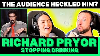 TOUGH CROWD! First Time Reacting To Richard Pryor - "Stopping Drinking" |  Here And Now!