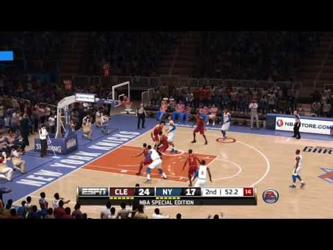 NBA Live 14 - Knicks vs Cavaliers - Full Game | PS4