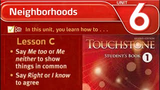 Book 1. Unit 6 Lesson C